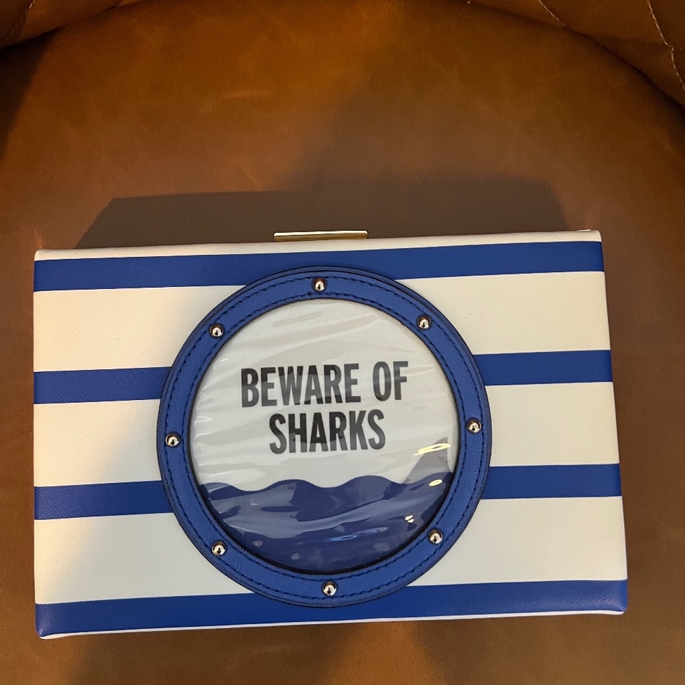 Kate Spade Beware of Sharks Crossbody